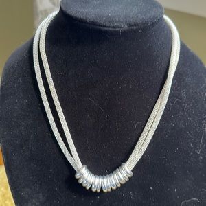 10 inch chain silver tone, minimalistic necklace